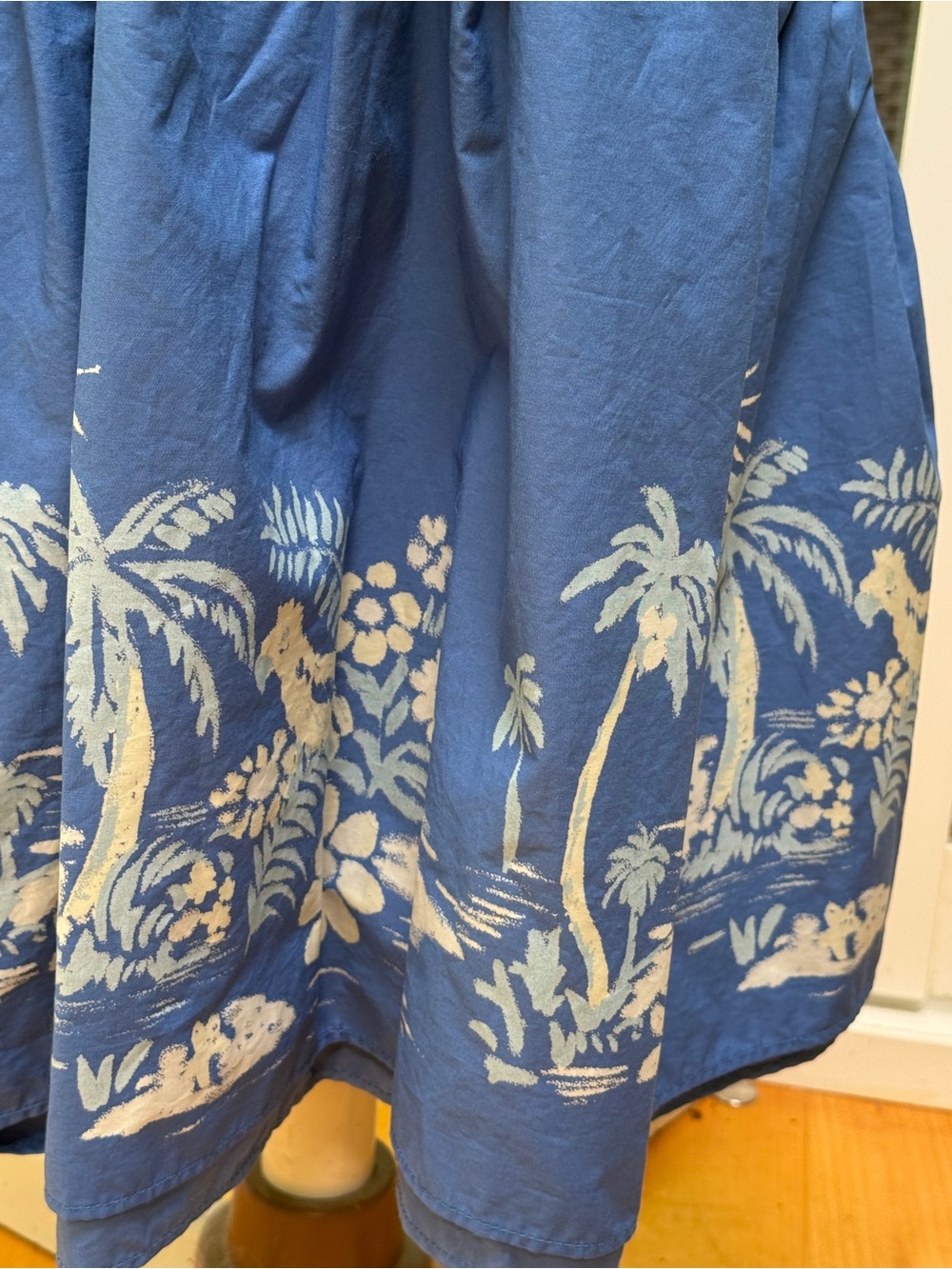 Free People Halter dress. M Tropical detailing - Picture 5 of 8